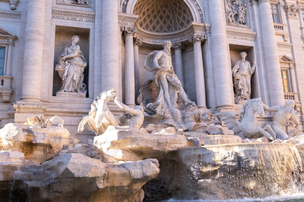 Trevi Fountain, Rome for 3 days 