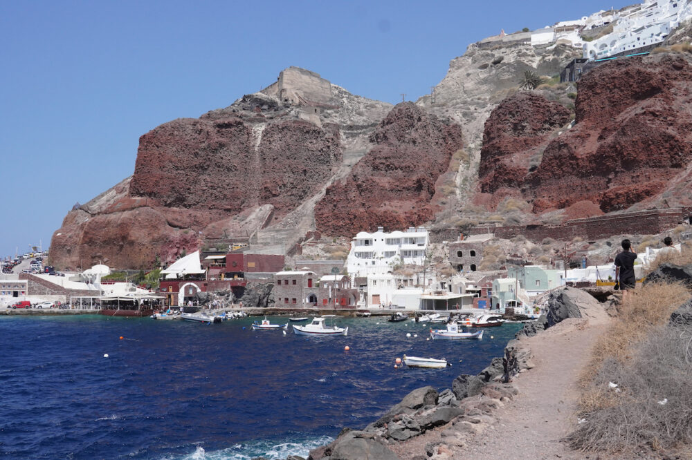 Amoudi Bay Santorini Greece